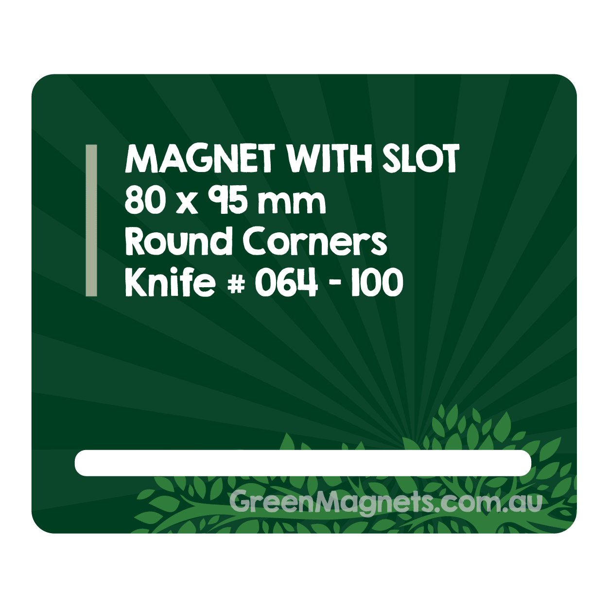 Magnet Notepad Holder 80mm x 95mm