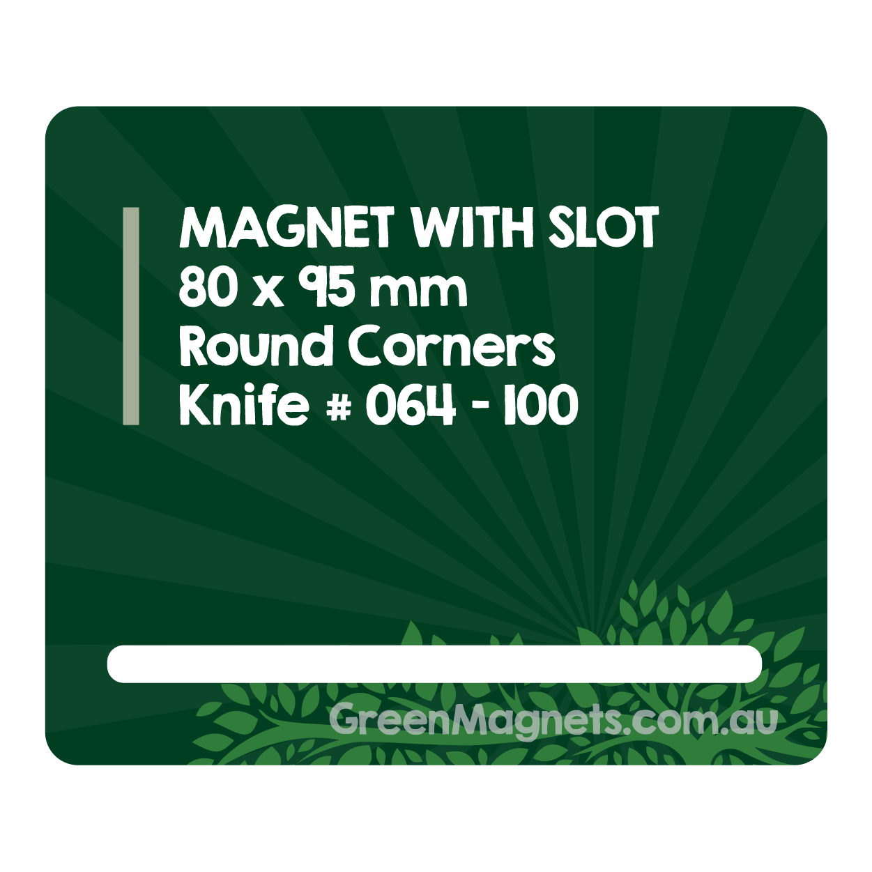 Magnet Notepad Holder 80mm x 95mm