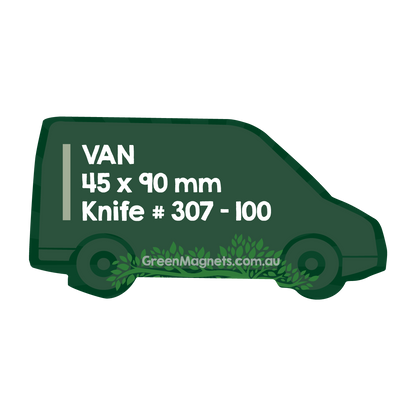 Van Fridge Magnets 46mm x 90mm