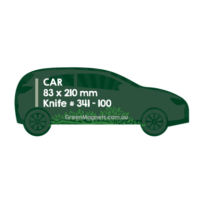 Car Fridge Magnets 83mm x 210mm